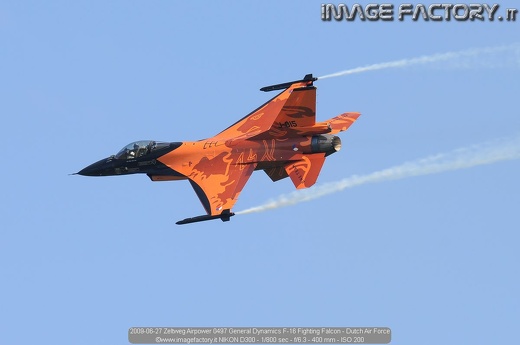 2009-06-27 Zeltweg Airpower 0497 General Dynamics F-16 Fighting Falcon - Dutch Air Force